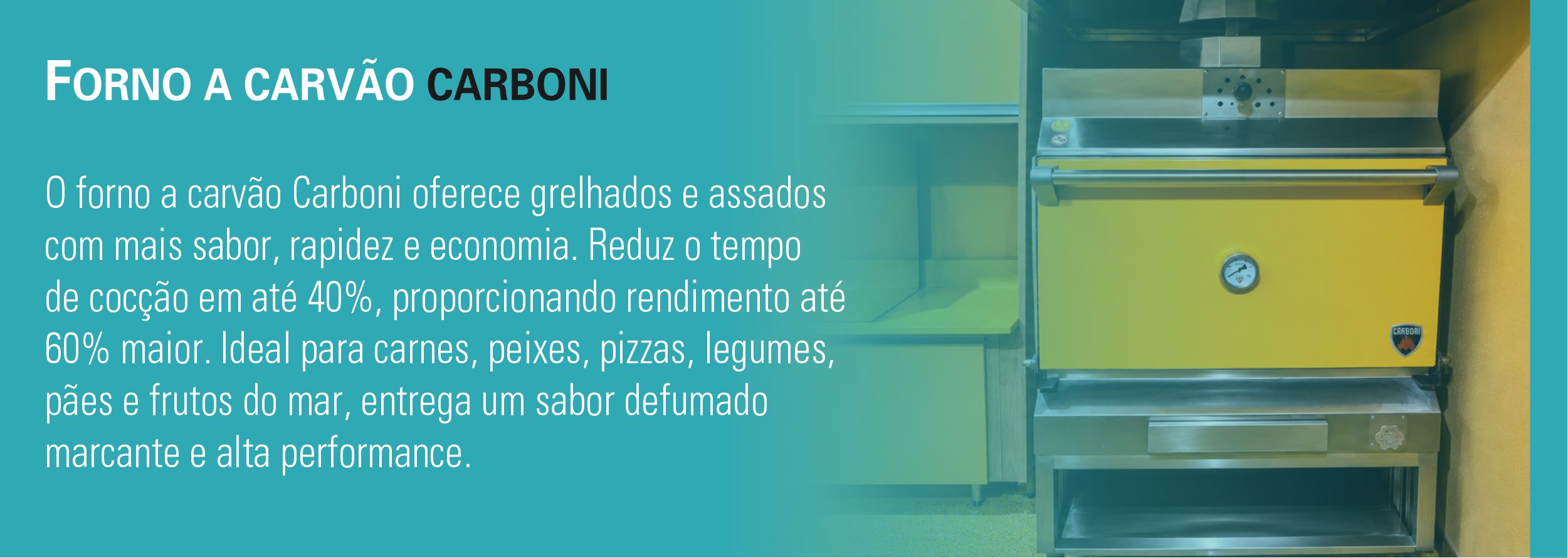 Forno a Carvão Carboni