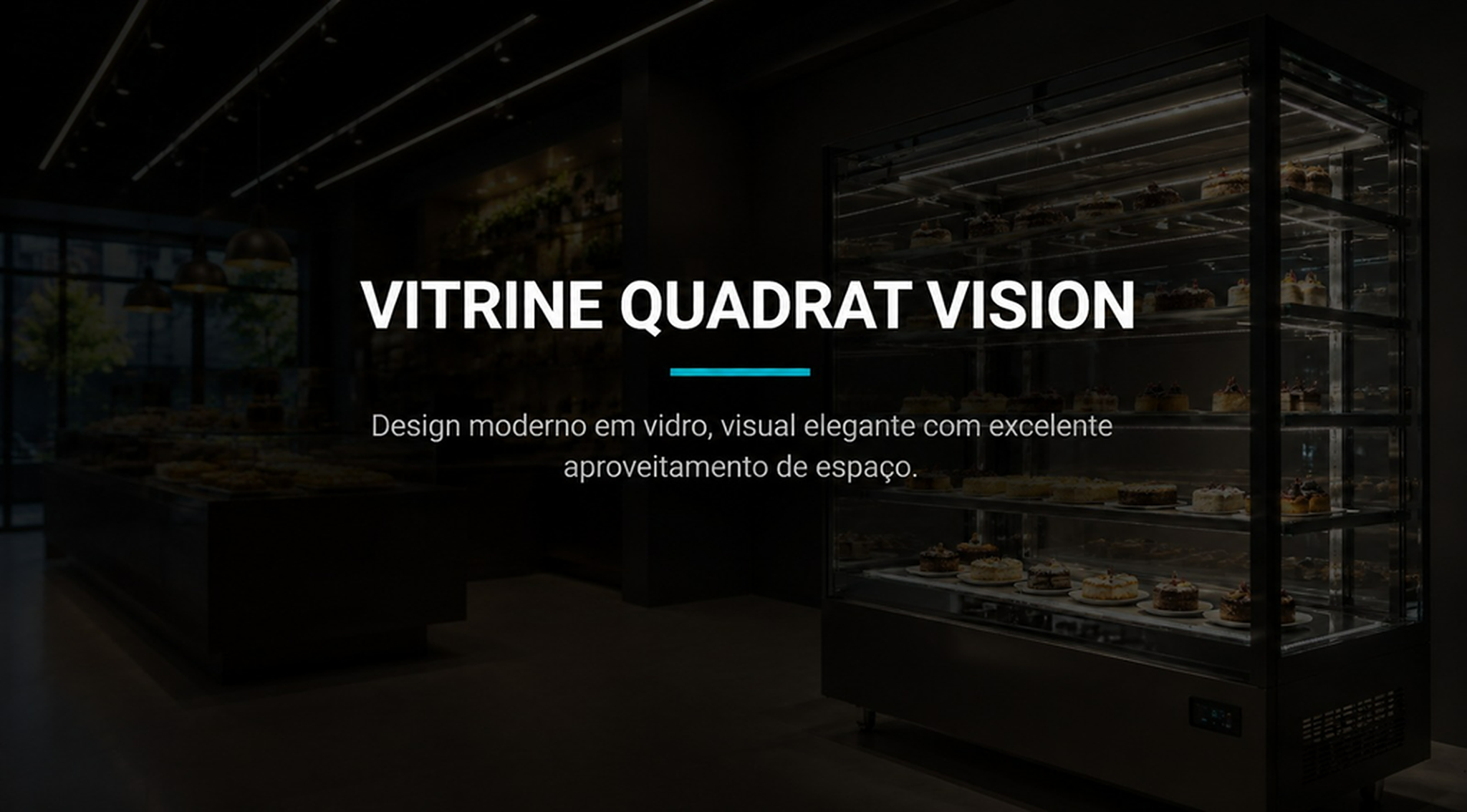 Vitrine Quadrat Vision Elvi