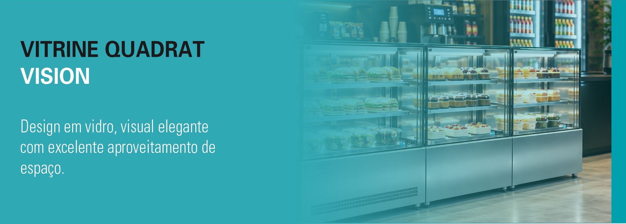 Vitrine Quadrat Vision Elvi